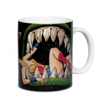 2er Set DC Comics Tasse Wonder Woman Jaws Of The Leviathan