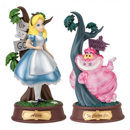 Alice im Wunderland Mini Diorama Stage Statuen 2-er Pack Candy Color Special Edition 10 cm