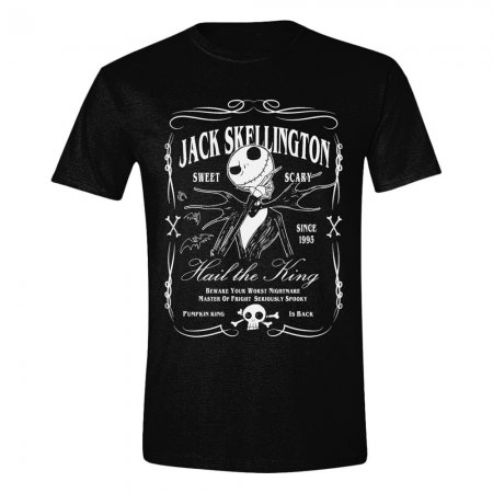 Disney The Nightmare Before Christmas T-Shirt Jack Skellington Label