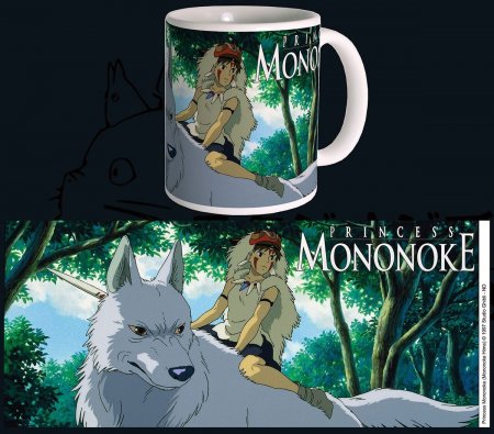 2er Set Studio Ghibli Tasse Princess Mononoke