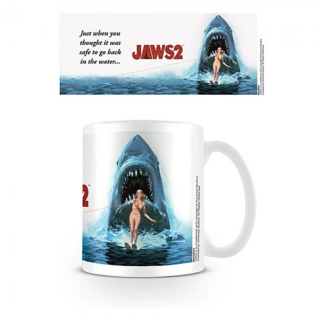 2er Set Jaws 2 Tasse Poster