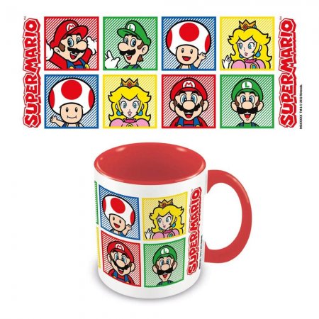 2er Set Super Mario Tasse Characters