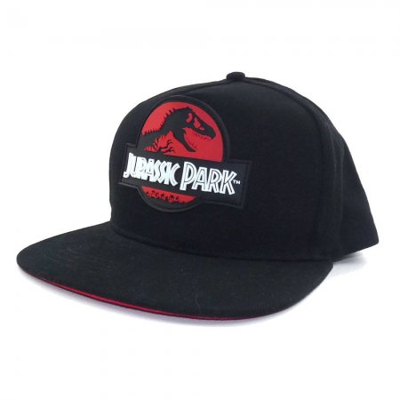 Jurassic Park Baseballkappe mit rotem Logo