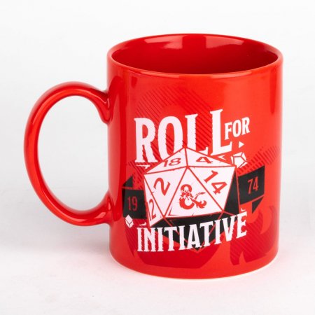 2er Set Dungeons & Dragons Tasse Roll for Initiative