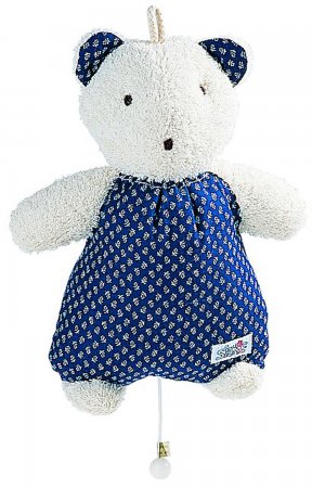 Silke-Spieluhr Bärli, dunkelblau