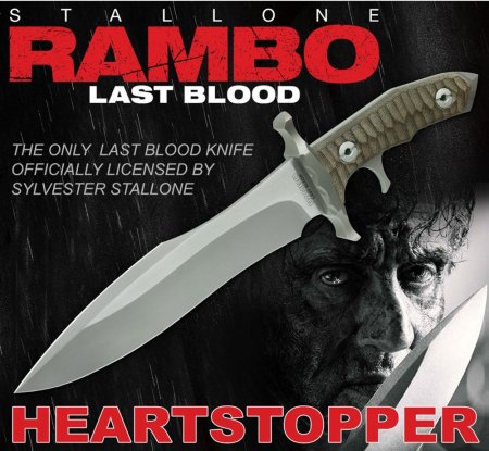 Rambo: Last Blood Replik 1/1 Heartstopper Messer 38 cm - Beschädigte Verpackung