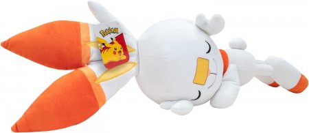 Pokémon Plüschfigur Schlafender Hopplo 45 cm