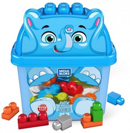 Mega Bloks Elefant Bausteinbox (25 Teile)