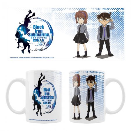 2er Set Detective Conan Keramiktasse Black Iron Submarine