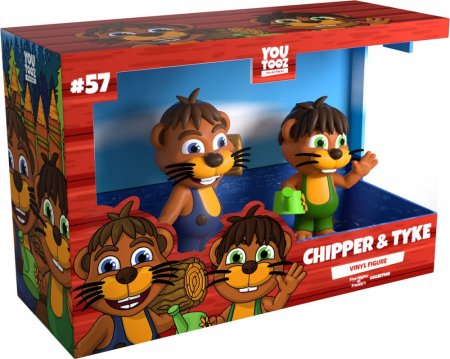 Chipper & Sons Lumber Co. Vinyl Figur Chipper and Tyke 11 cm