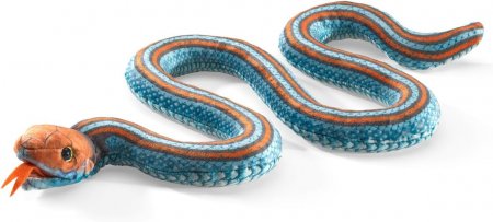 Handpuppe  San Francisco Garter Snake / Strumpfbandnatter