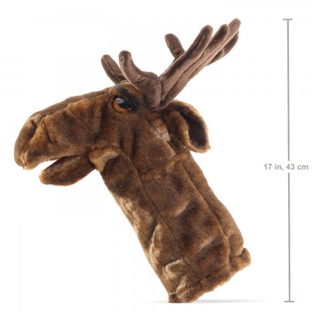 Handpuppe Elch für die Puppenbühne