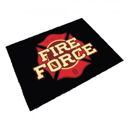 Fire Force Fußmatte Logo 40 x 60 cm