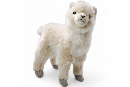 Alpaka stehend beige 24 cm