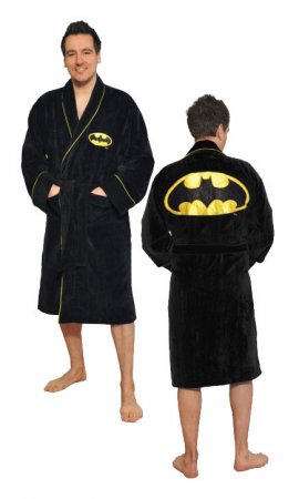 DC Comics Fleece-Bademantel Batman