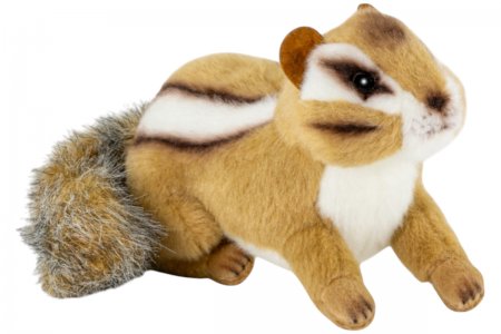 Plüsch-Streifenhörnchen stehend