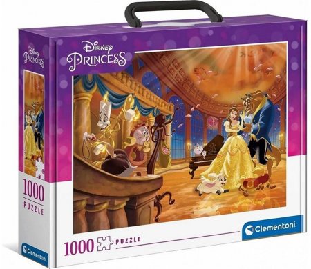 Clementoni Disney Princess Puzzle-Koffer 1000 Teile