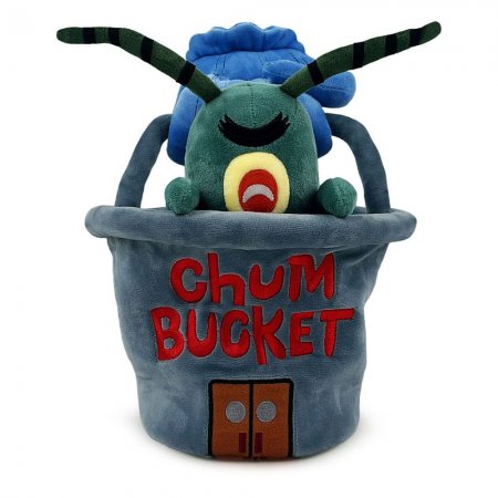 SpongeBob Schwammkopf Plüschfigur Plankton Chum Bucket 22 cm