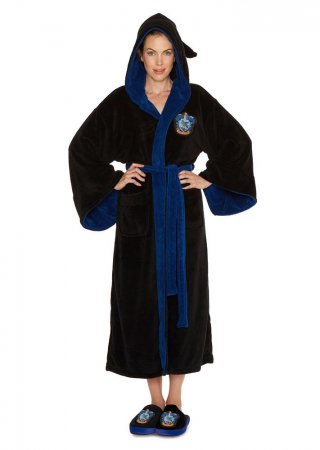 Harry Potter Girlie Fleece-Bademantel Ravenclaw