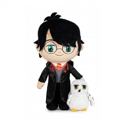 Harry Potter Plüschfigur Harry mit Hedwig 29
