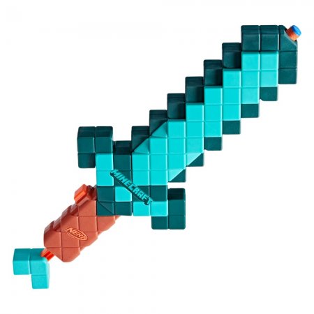 Minecraft NERF Diamantschwert mit Dart-Abschuss