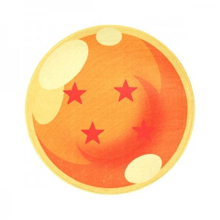 Dragon Ball Indoor-Matte 4 Stars Ball 60 x 60 cm