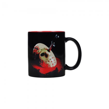 2er Set Freitag der 13. Tasse Jason Mask Poster