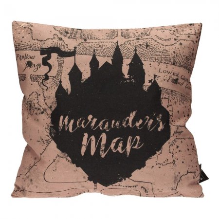 Harry Potter Kissen Marauder's Map 45 x 45 cm
