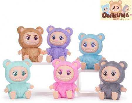 Onikuma Plüsch 24cm  6-fach sortiert