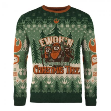Star Wars Christmas Pullover Ewok'n around the Christmas Tree