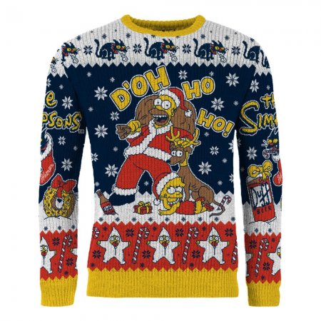 Simpsons Christmas Pullover D'oh Ho Ho!