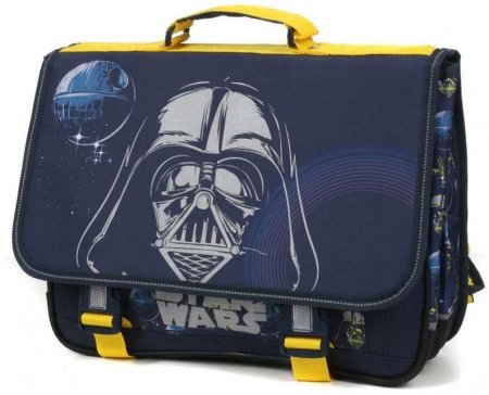 Star Wars Schultasche (1 Hauptfach, 1 Vordertasche) 31x41x16 cm