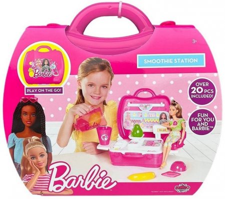 Barbie Smoothie Station Spielset im Koffer 22x24 cm