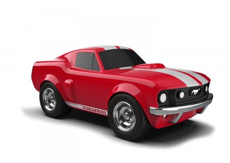 Rennwagen Ford Mustang rot