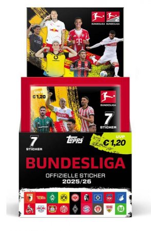 Bundesliga 2025/26 Sticker Collection Display (50)