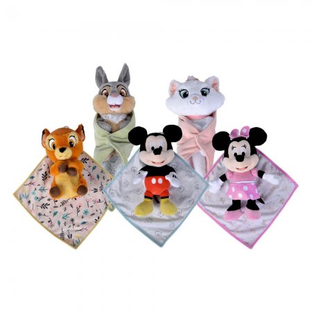 Disney Plüschfiguren Classic mit Decke 25 cm Sortiment (5)