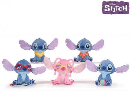 Disney Lilo & Stitch Hawaii Plüsch 5fach sortiert 25-30 cm