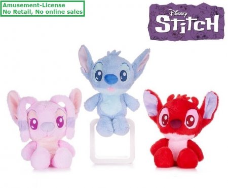 Disney Lilo & Stitch Chibi Plüsch 3fach sortiert 25 cm