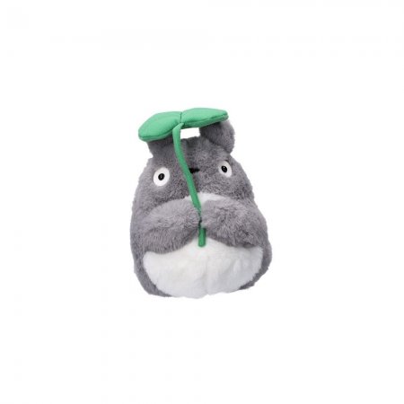 Mein Nachbar Totoro Nakayoshi Plüschfigur Big Totoro with leaf 21 cm