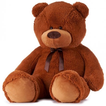 Plüsch Bär dunkelbraun 130 cm