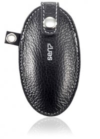 Sen7 Smart Pouch schwarz Leder-Etui
