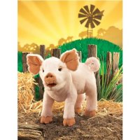 Handpuppe Ferkel 38 cm