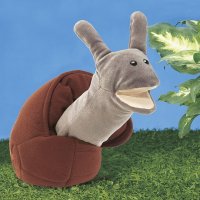 Handpuppe Schnecke 20 cm