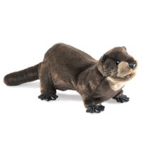 Handpuppe Flußotter 45 cm