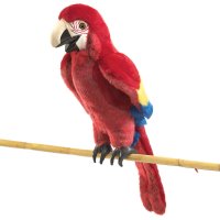 Handpuppe Ara - Papagei 62,5 cm