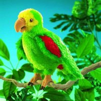 Handpuppe Amazonen-Papagei 35 cm