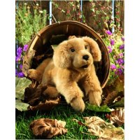 Handpuppe Golden Retriever Baby