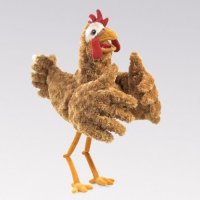 Handpuppe Huhn 30 cm