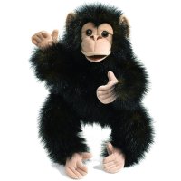 Handpuppe Baby Schimpanse 38 cm