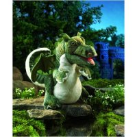 Handpuppe Baby Drachen 28 cm